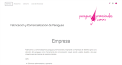 Desktop Screenshot of paraguaspromocionales.com.mx